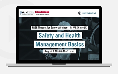 Safety and Health Management Basics