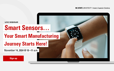 Smart Sensors…Your Smart Manufacturing Journey Starts Here! – Webinar