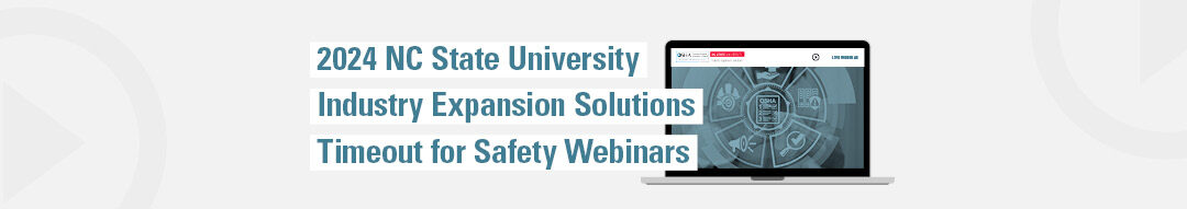 2024 Timeout for Safety Webinars Banner