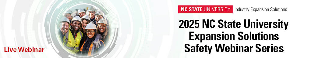 2025 Webinar Safety Series Banner