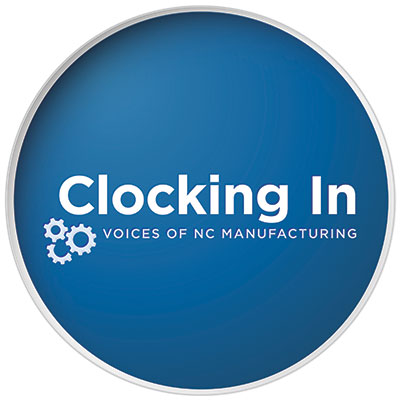 Clocking In Podcast Logo